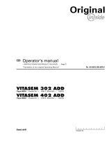 Pottinger VITASEM 402 ADD Operating instructions