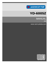 Yokota YD-600SZ Owner's manual