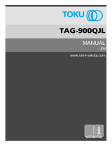 Toku TAG-900QJL Owner's manual