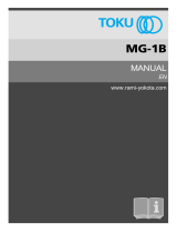 Toku MG-1B Owner's manual