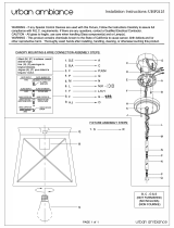 urban ambiance UHP2125 Installation guide