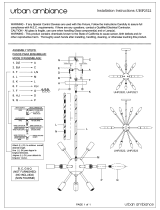 urban ambiance UHP2522 Installation guide