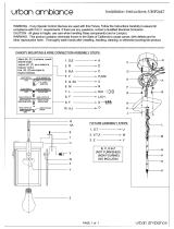 urban ambiance UHP2447 Installation guide