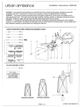 urban ambiance UHP1052 Installation guide