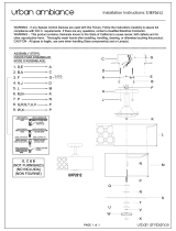 urban ambiance UHP2612 Installation guide