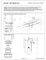 urban ambiance UHP2454 Installation guide