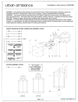 urban ambiance UHP1090 Installation guide