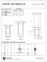 urban ambiance UHP1310 Installation guide