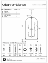 urban ambiance UHP3974 Installation guide