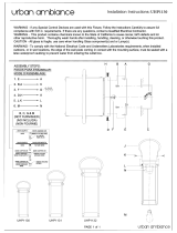 urban ambiance UHP1130 Installation guide