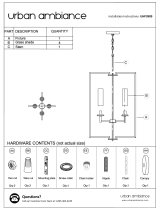 urban ambiance UHP3989 Installation guide
