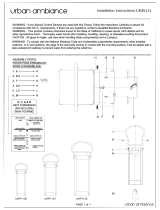 urban ambiance UHP1131 Installation guide