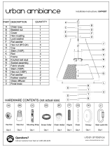 urban ambiance UHP4387 Installation guide