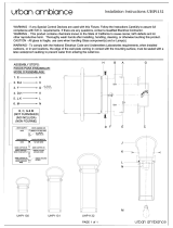 urban ambiance UHP1132 Installation guide