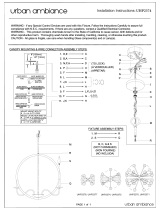 urban ambiance UHP2374 Installation guide