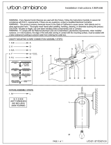 urban ambiance UHP1100 Installation guide