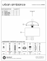 urban ambiance UHP3972 Installation guide