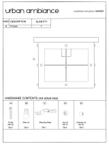 urban ambiance UHP3957 Installation guide