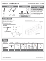 urban ambiance UQL3560 Installation guide