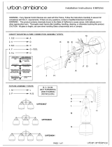 urban ambiance UHP2541 Installation guide