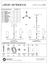 urban ambiance UHP3987 Installation guide