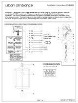 urban ambiance UHP1092 Installation guide