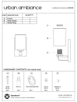 urban ambiance UHP4104 Installation guide