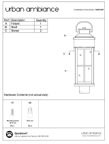 urban ambiance UHP1297 Installation guide
