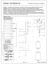 urban ambiance UHP2110 Installation guide