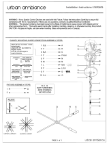 urban ambiance UHP2070 Installation guide