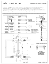 urban ambiance UHP2742 Installation guide