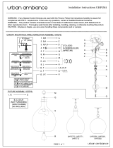 urban ambiance UHP2581 Installation guide