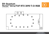 ekwbEK-Quantum Vector² Strix/TUF RTX 3090 Ti Backplate