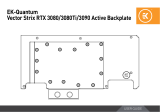 EK-Quantum Vector Strix RTX 3090 Backplate User manual