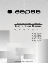 Aspes AAS2018 Owner's manual