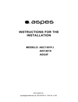 Aspes AEG3F Owner's manual