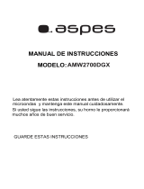 Aspes AMW2700DGX Owner's manual