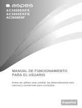 Aspes AC2600ENFN Owner's manual