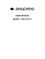 Aspes AEI1401X Owner's manual