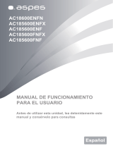 Aspes AC185600ENFX Owner's manual