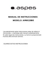 Aspes AMW120BE Owner's manual