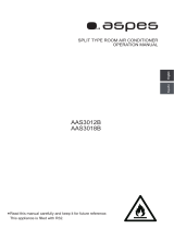 Aspes AAS3018B Owner's manual