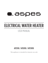 Aspes ATE51D Owner's manual