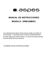 Aspes AMW120BEG Owner's manual