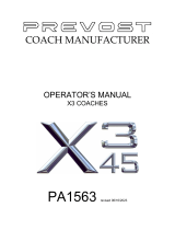 PREVOST X3-45 Owner's manual