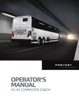 PREVOST X3-45 Commuter Owner's manual