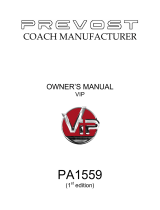 PREVOST H3-40 VIP Owner's manual