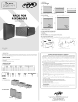 PPA Rack for Recorders User manual
