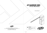 PPA Barrier BRC - Articulated Barrier User manual