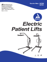 dynarex Electric Patient Lift Operating instructions